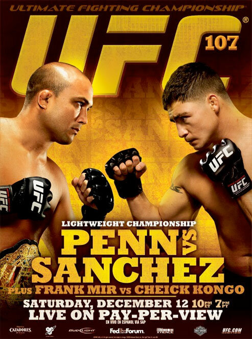 UFC 107: BJ Penn vs. Diego Sanchez (2009)